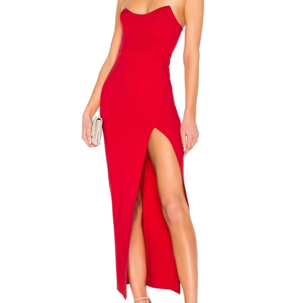 Superdown Ryleigh Strapless Maxi Dress